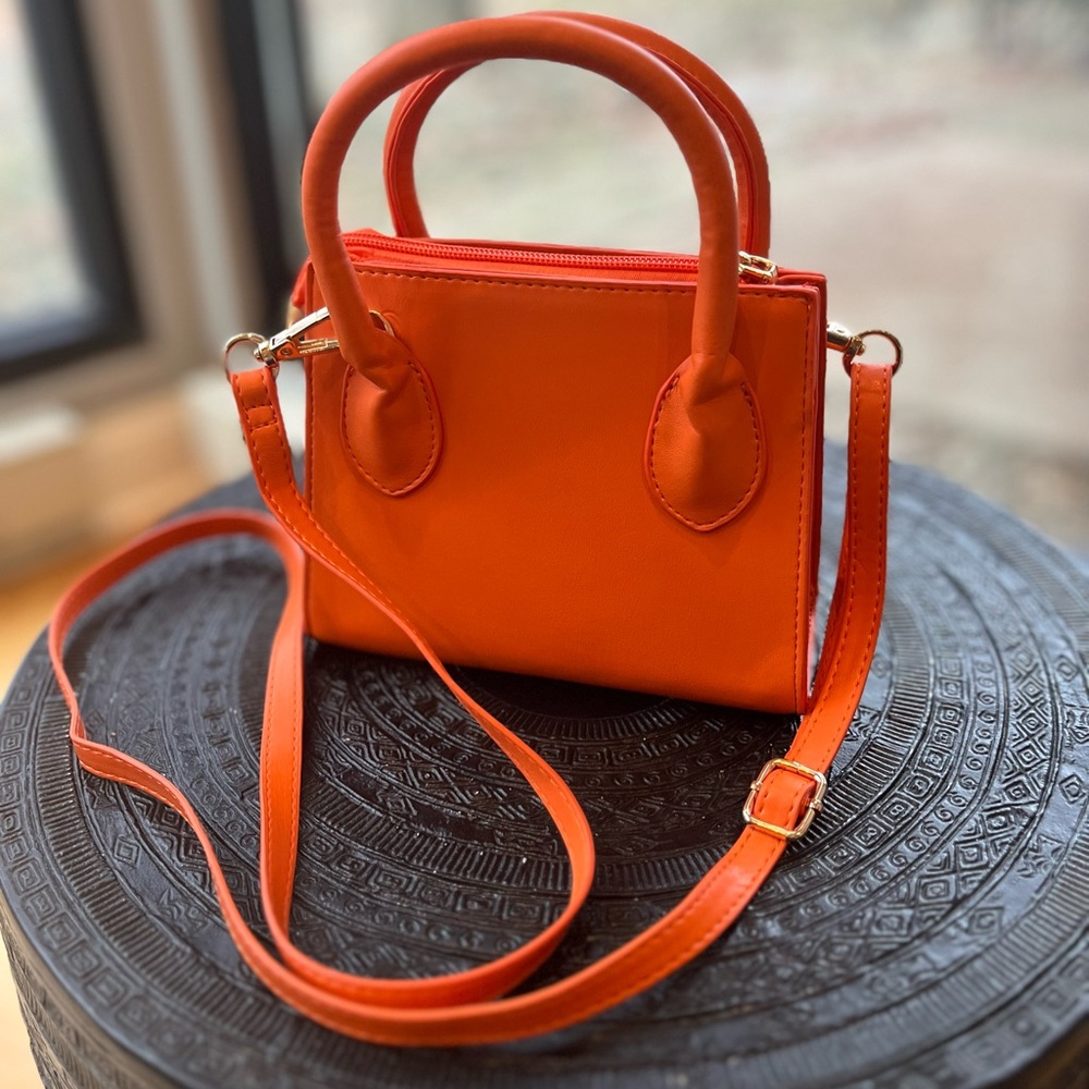 Super Cute Orange Crossbody Mini Bag
